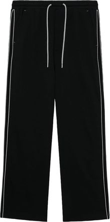 Five CM wide-leg cotton track pants - men - Cotton - S - Black