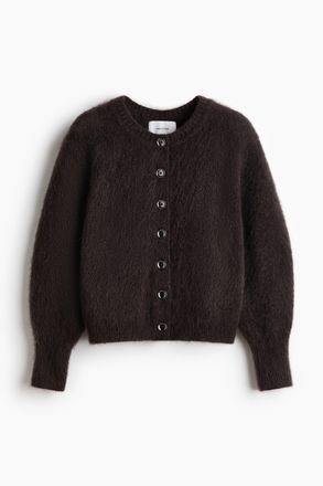 H&M Cardigan aus Mohairmix - Brown