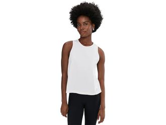 Free People Movement Hot Shot Twist Tank Top Womens Clothing White : LG (Womens 12-14), Elastane/Cotton