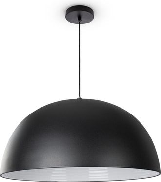 Paco Home Paco Home - Lámpara De Suspensión Comedor Colgante Cocina Mesa Comedor Industrial Moderna Lámpara colgante - Antracita, Blanco (Ø40.5 cm)