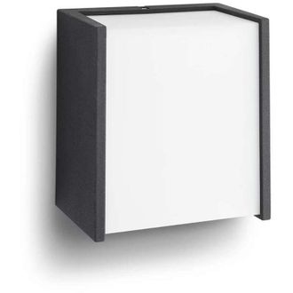 Philips Aplique De Pared Exterior Led 3w Macaw Negro
