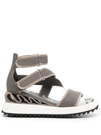 Le Silla Yui Wave sandals - Grey