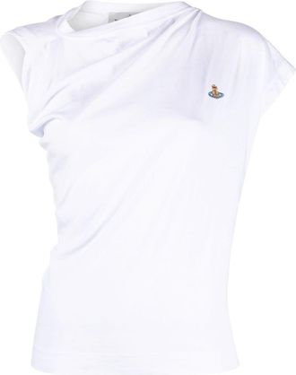 Vivienne Westwood Hebo Draped Cotton Top