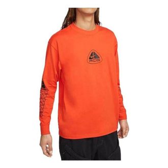 Nike ACG Long Sleeve Lungs T-Shirt Picante Red DX9454-633