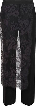Zimmermann Pantaloni Zimmermann Valiant in lana di pizzo