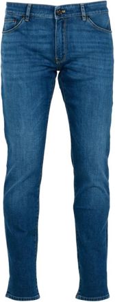 Pantaloni Torino Slim-fit Jeans - Heren - Slim Fit Jeans - Blauw - W31 - Denim - Jeans