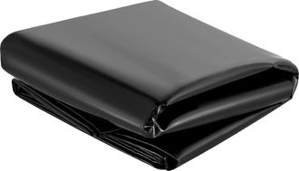 OEM Revestimiento Para Estanques, 20 Mil&eacute;simas De Pulgada De Espesor, Material Lldpe Duradero, Color Negro, 15x20 Pies