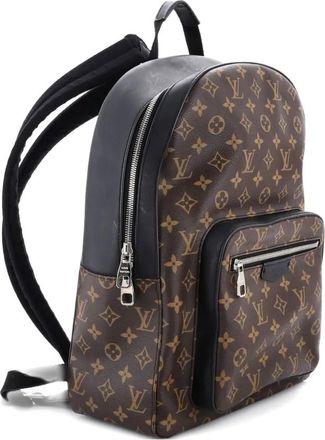 Louis Vuitton Josh Macassar Monogram Canvas backpack - Nero