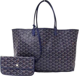 Goyard Pre-owned Tote Bags, female, Blue, Size: ONE SIZE Pre-owned Vintage Tote Bag