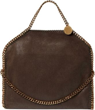 Stella McCartney Brown Falabella Foldable Large Tote