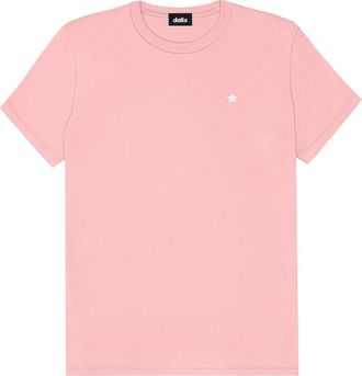 Dalix Womens Lil Star Lightweight Jersey Tee in Pink at Nordstrom, Size X-Large