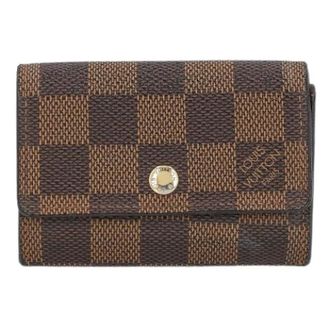 Louis Vuitton Pre-owned Wallets, female, Brown, Size: ONE SIZE Pre-owned Cardholder