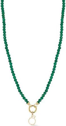 Ember Fine Jewelry 14K Yellow Gold Fruit Charm Beaded Necklace at Nordstrom Rack