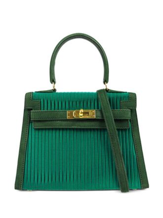 Hermès Borsa tote Kelly anni 90 - Verde