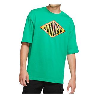 Nike Jordan Air Jordan Sport DNA Embroidered Printing Logo Short Sleeve Green CN3114-310