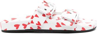 Balenciaga Mallorca sandals - women - Calf Leather/Calf Leather/Rubber - 36 - White