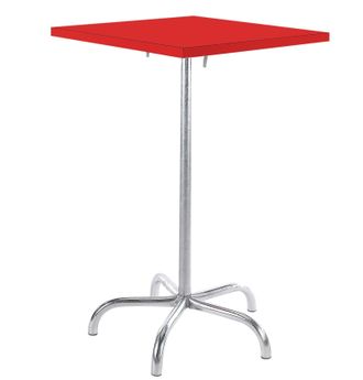 Schubiger M&ouml;bel Metall-Stehtisch S&auml;ntis Quadratisch