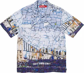 SUPREME Mosaic S/S Shirt Multi-Color SUP-SS24-175