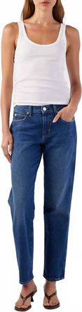 Amo Libby Relaxed Mid Rise Jean In Mastermind