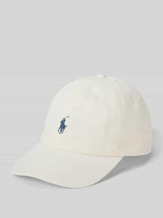 Polo Ralph Lauren Cap aus reiner Baumwolle in Offwhite, Gr&ouml;&szlig;e 1