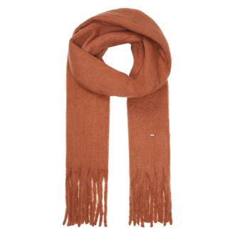 Luhta Schal LUHTA LUHTA NAANJOKI, Damen, rust, Obermaterial: 100% Polyester, Modet&uuml;cher Schal, f&uuml;r Erwachsene, mit Fransen, mit Logo-Label, sportlicher Stil