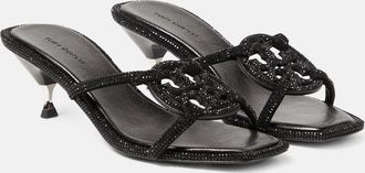 Tory Burch Geo Bombe Miller suede sandals