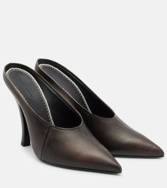 Magda Butrym Leather mules