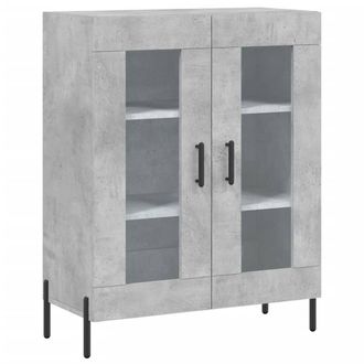 Berkfield Home Sideboard Concrete Grey 69.5x34x90 cm Engineered Wood