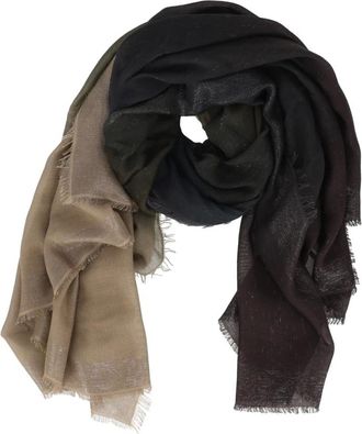 Faliero Sarti Accessoires, Dames, Grijs, ONE Size, Polyester, Diamante Sfume Sjaal