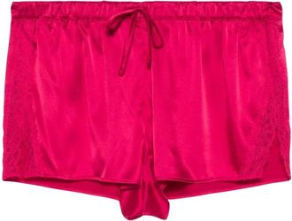 Agent Provocateur Gisele Shorts - Dames - Pyjama - Rood - XS - Satijn - Nachtkleding