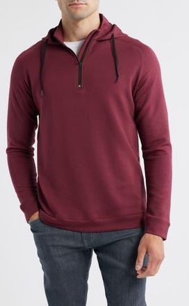 Swannies Half Zip Golf Hoodie in Maroon at Nordstrom Rack, Size Xx-Large