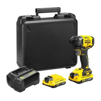OEM Avvitatore A Impulsi Stanley Fatmax V20 - Sfmcf820d2k-qw - 190 Nm Brushless - Litio 18v - 2 Batterie 2ah