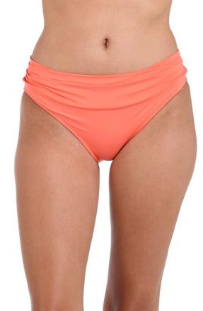 La Blanca Island Goddess Hipster Bikini Bottoms in Sunset at Nordstrom, Size 14