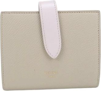 Celine Pre-owned Portafoglio Vintage Bi-fold - - Pre-owned - Donna - Beige - ONE SIZE