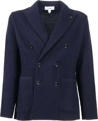 Lardini Blazer doppiopetto - Blu