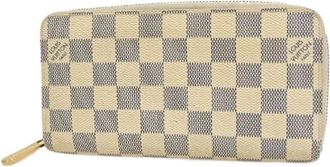 Louis Vuitton Pre-owned Wallets, female, White, Size: ONE SIZE Pre-owned Canvas Wallet