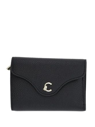 Coccinelle zip-fastening flap wallet - Black