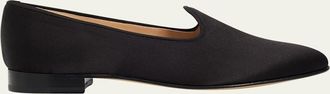 Vibi Venezia Silk Loafers