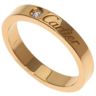 Cartier Pink Gold (18K) Band Ring (Pre-Owned)