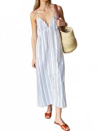 Emerson Fry Ladder Dress In Multi