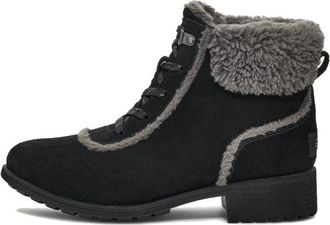 UGG (WMNS) UGG Bodie Fur Lace Boot Black 1153472-BLK