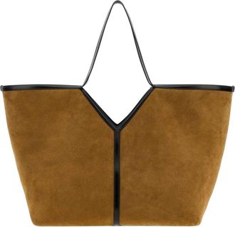Saint Laurent Brown Y Slim Large Tote