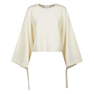 Max Mara Frais Jumper - female - Max Mara - Blouses - White - M - Blouses & Shirts