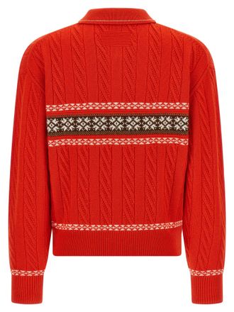 Guest In Residence Sweater - Red