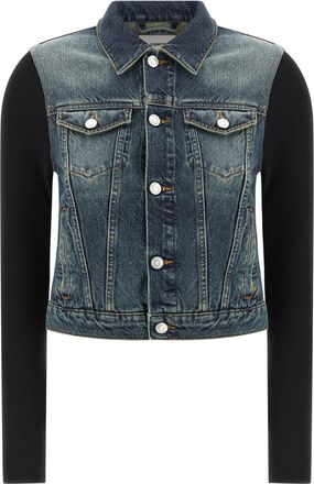 Coperni hybrid Rib Denim Jacket