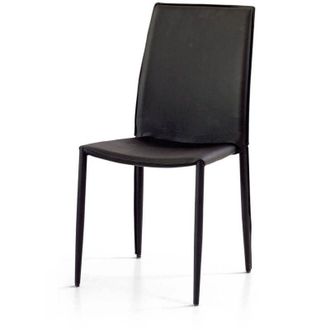 Milani Home BEVERLEY - sedia moderna in ecopelle