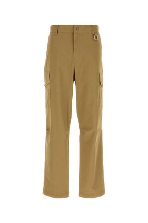 Moncler Beige Solid Cargos Trouser