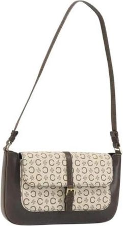 Celine Pre-owned Canvas Schoudertas - Dames - Vintage Schoudertas - Beige - ONE Size - Vintage