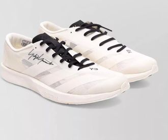 Yohji Yamamoto adizero sneakers round toe low top