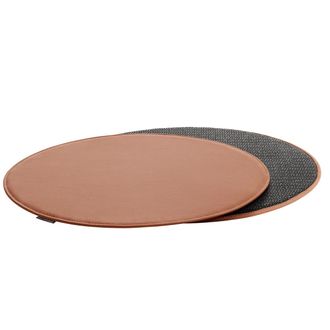 Fritz Hansen Serie 7 Leder Sitzkissen, braun